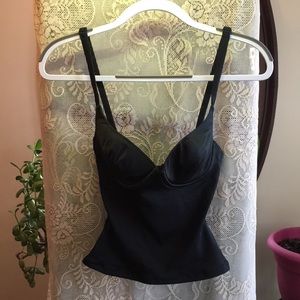 Natori Black Bustier